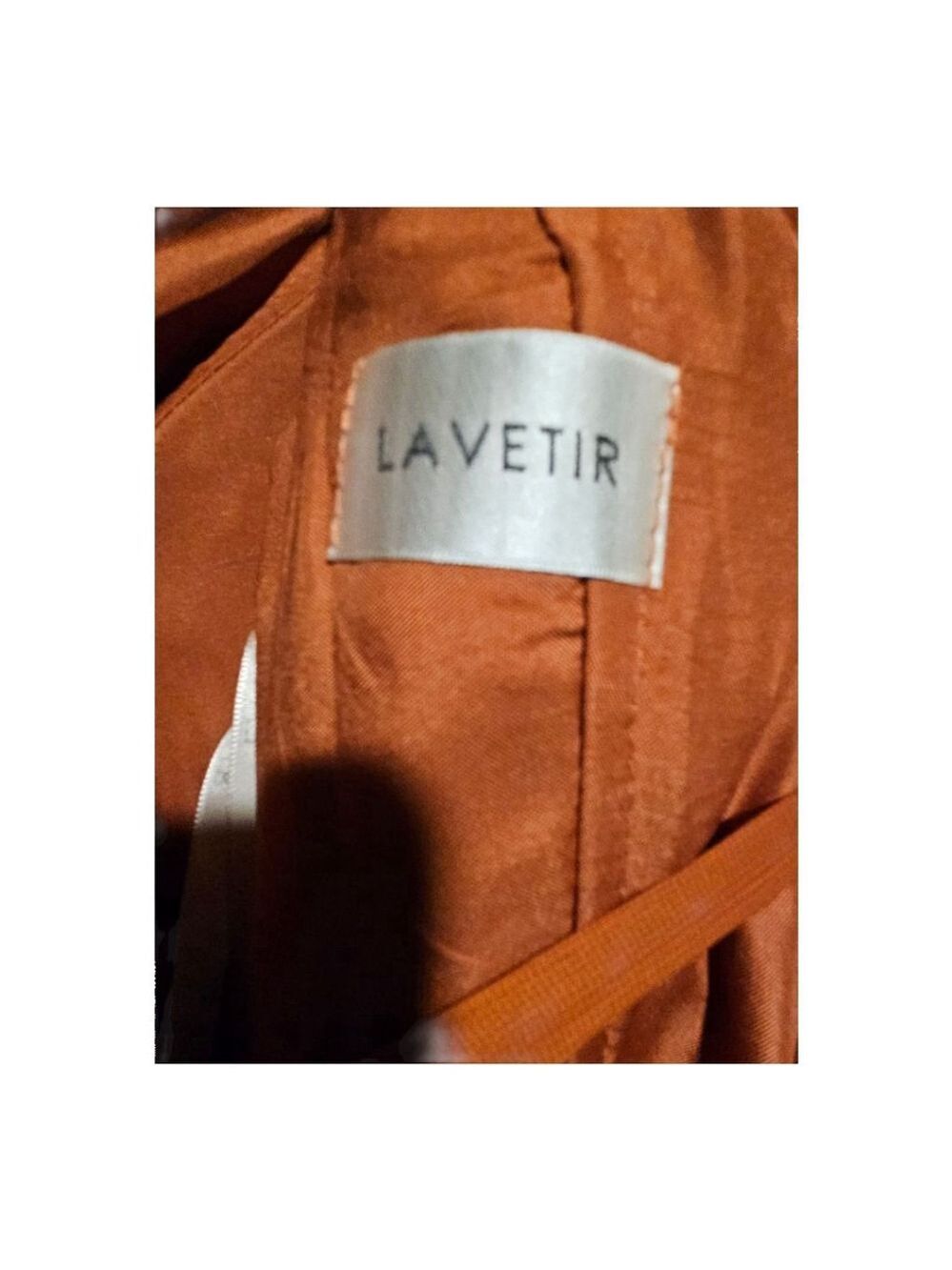 Lavetir Burnt Orange Maxi Dress Size 8 - Picture 7 of 11